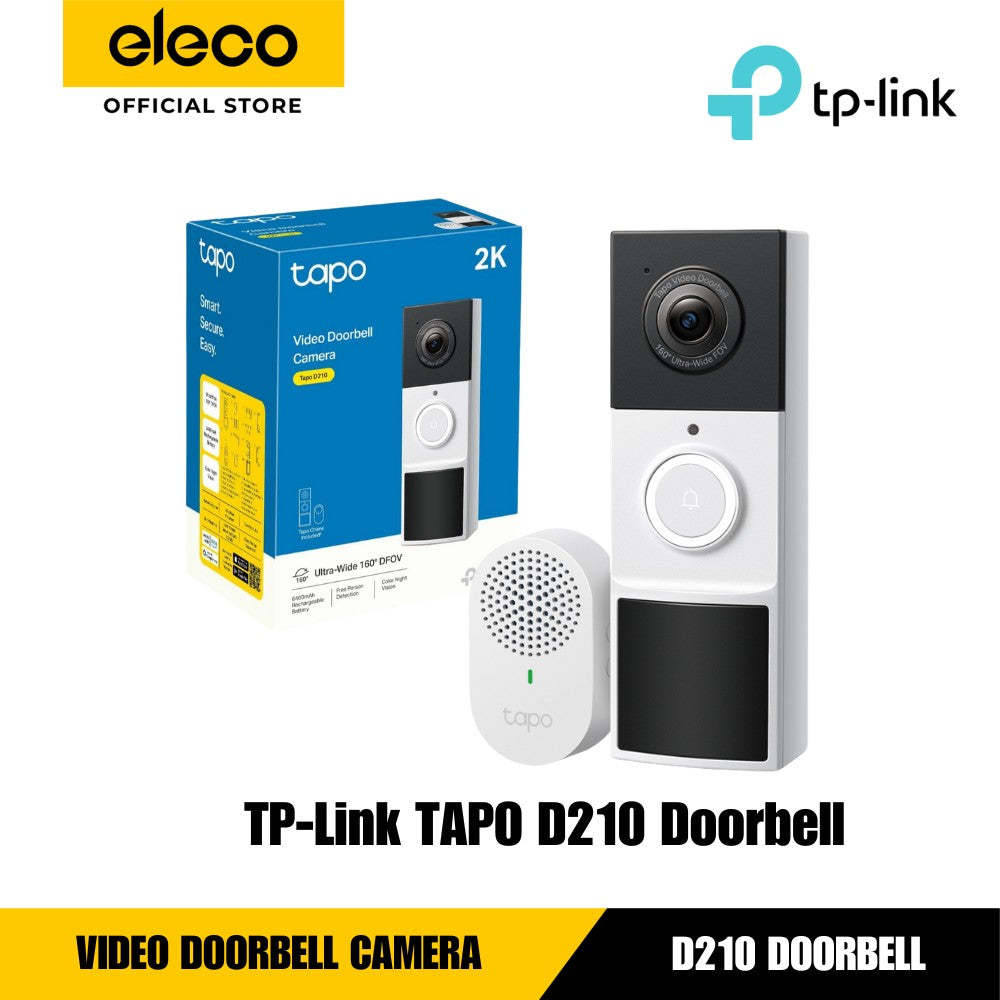 VIDEO DOORBELL TPLINK TAPO D210