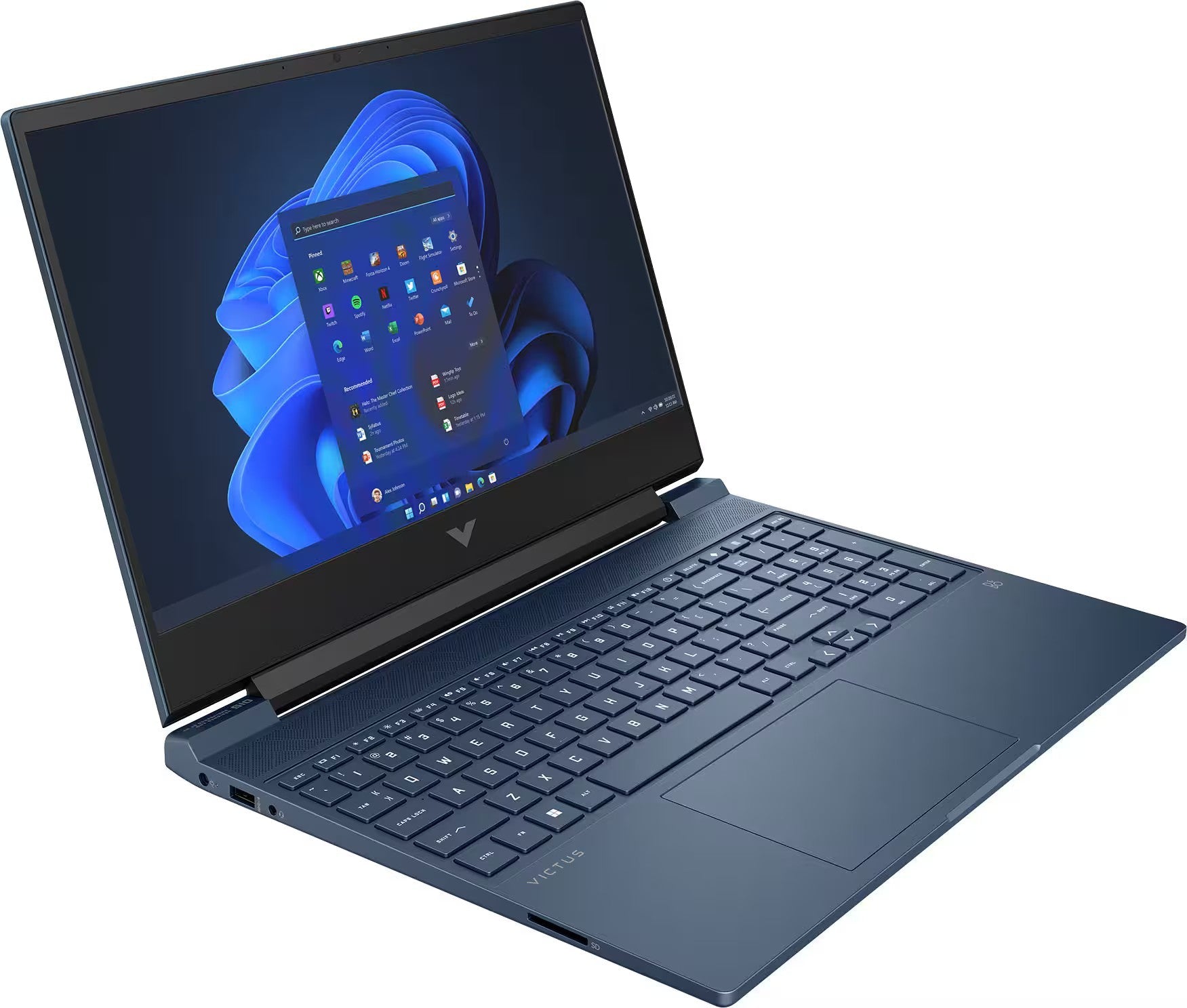 HP VICTUS 15-Fa1234nw Core i5-13420H, 8GB RAM, 512GB SSD, 4GB RTX 2050, 15.6”FHD IPS 144Hz, Dos, Ba