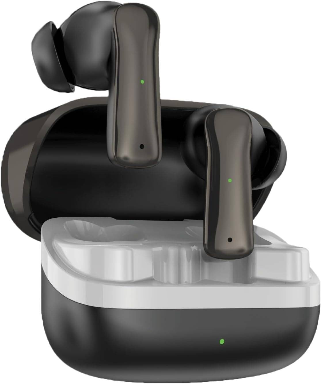 {GNMCSTRTWSBK} Green Lion Manchester True Wireless Earbuds - Black