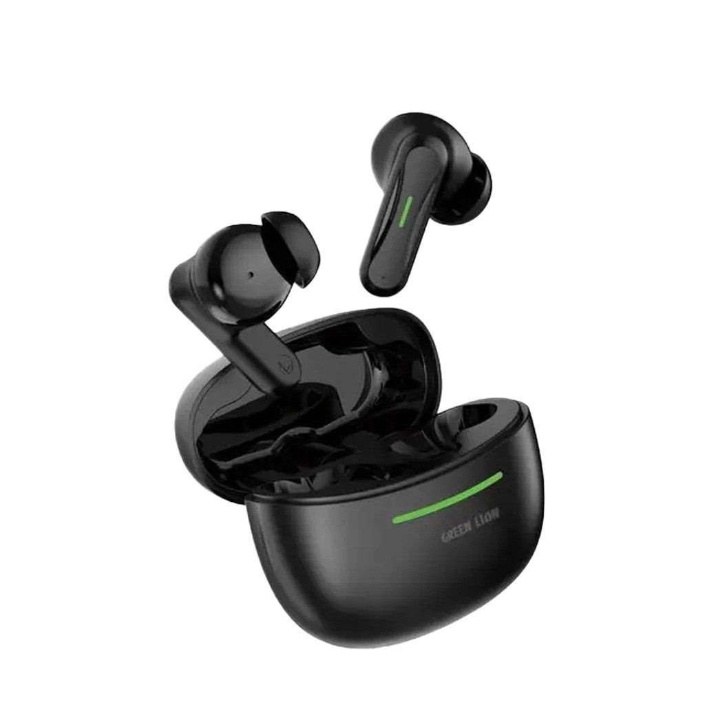 {GNCAITWS23BK} Green Lion Cairo Wireless Earbuds - Black