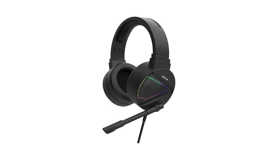 {GNGP27XGHBK} Green Lion GP27X Gaming Headphone - Black