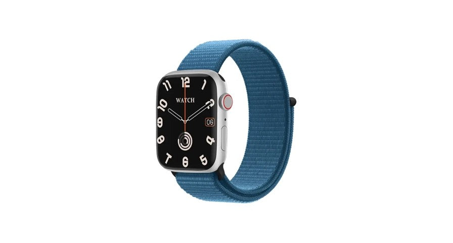 {GNACTSESWSL} Green Lion Active SE Smart Watch - Silver + Sky Blue