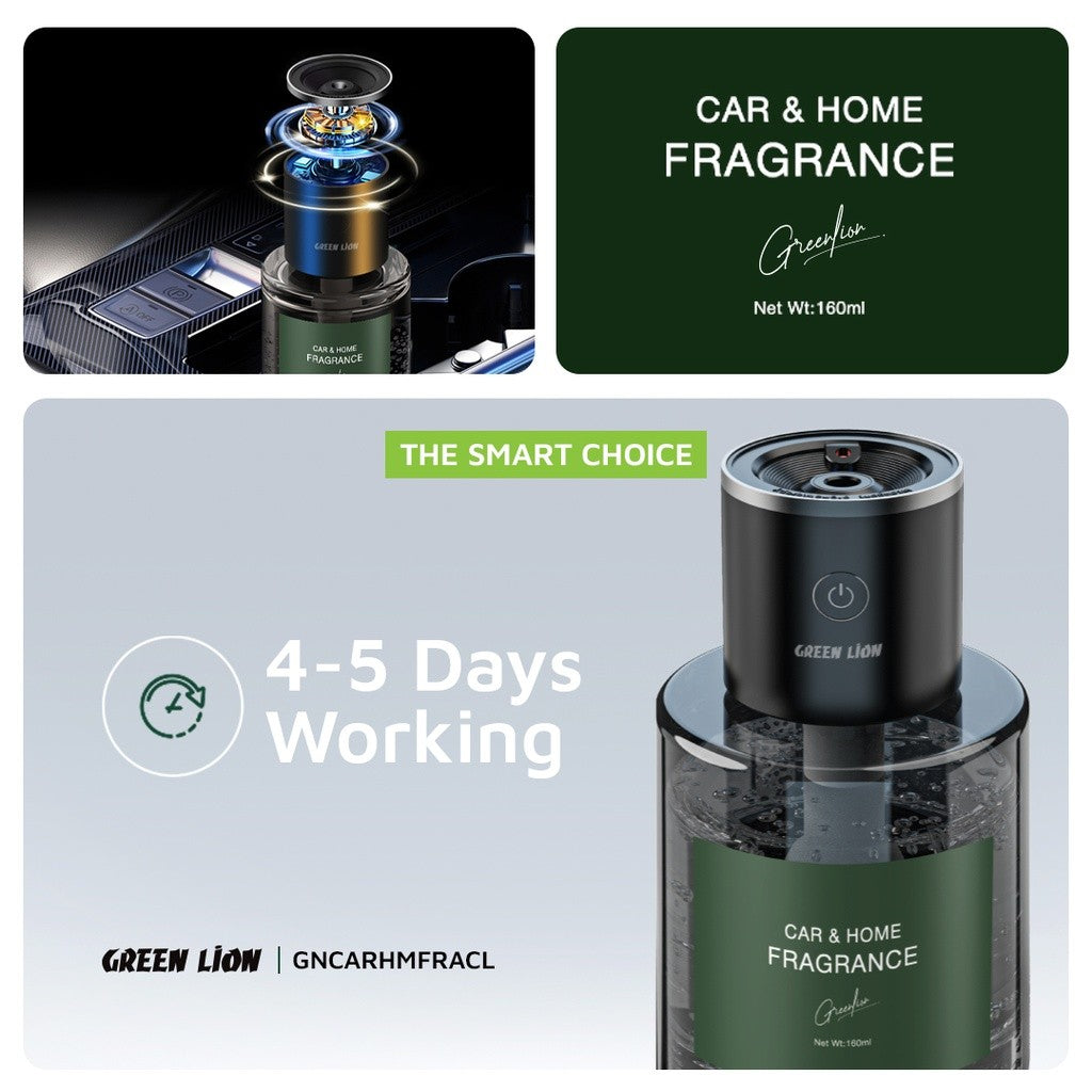 {GNCARHMFRACL} Green Lion Car and Home Fragrance -Clear