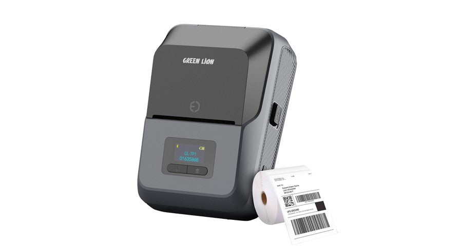 {GNTHPRINTGY} Green Lion Thermal Printer - Grey