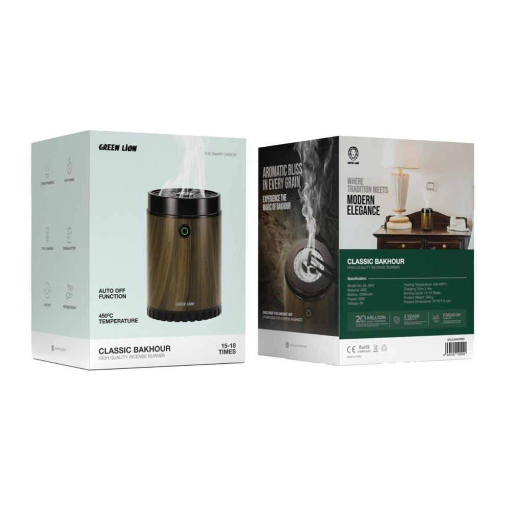 {GNCLBAKHRBK} Green Lion Classic Bakhour 20W - Black