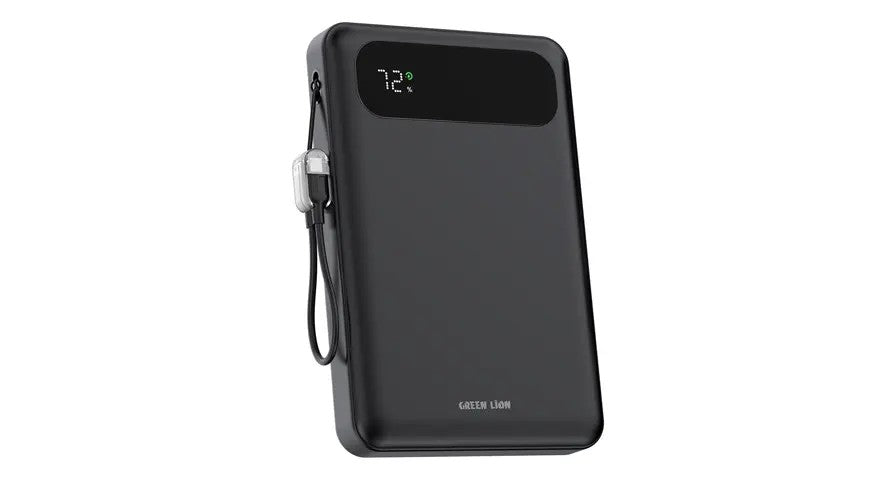 {GNTOPB10KBK} Green Lion TOLEDO Power Bank 10000 mAh PD 20W - Black