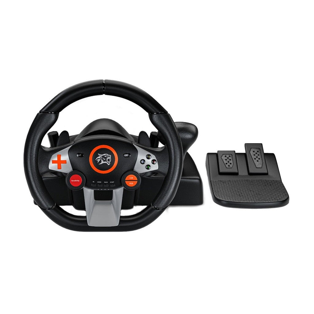 {PDX627} Porodo Gaming 7in1 Steering Wheel