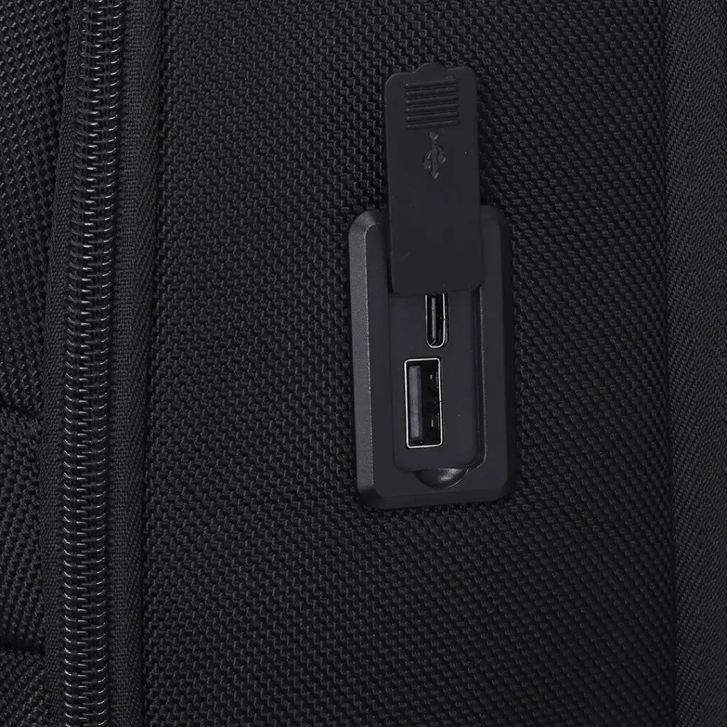 {PD-LFST180-BK} Porodo Lifestyle 15.6" Laptop Backpack - Black