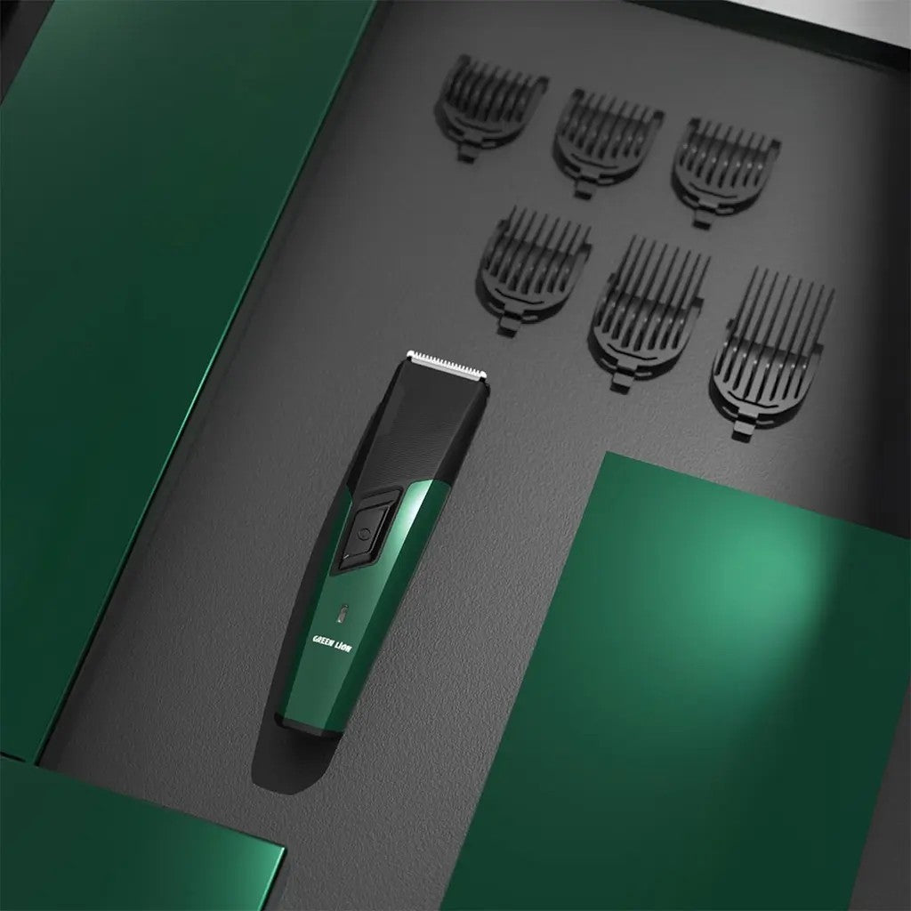 {GNTRIFLXTMR} Green Lion Trim Flex Hair Trimmer - Green &amp; Black