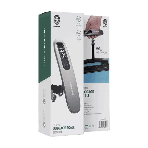 {GNDLUSCL50SL} Green Lion Digital Luggage&nbsp;Scale&nbsp;-&nbsp;Silver