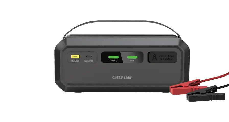 {GNSPRCTRJPBK} Green Lion Super Capacitor 12V Jump&nbsp;Starter&nbsp;-&nbsp;Black