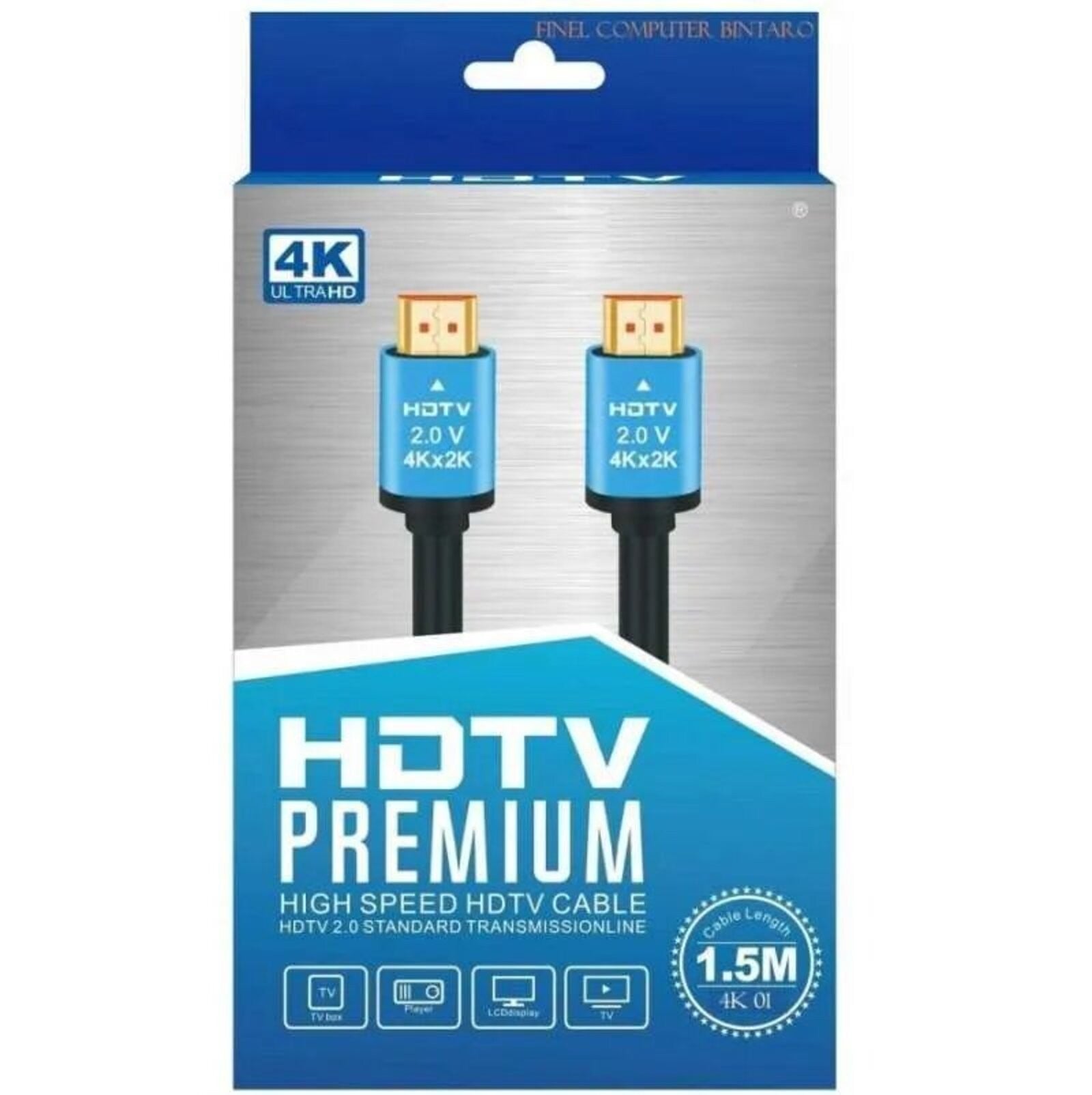 CABLE HDMI 1.5M 4K