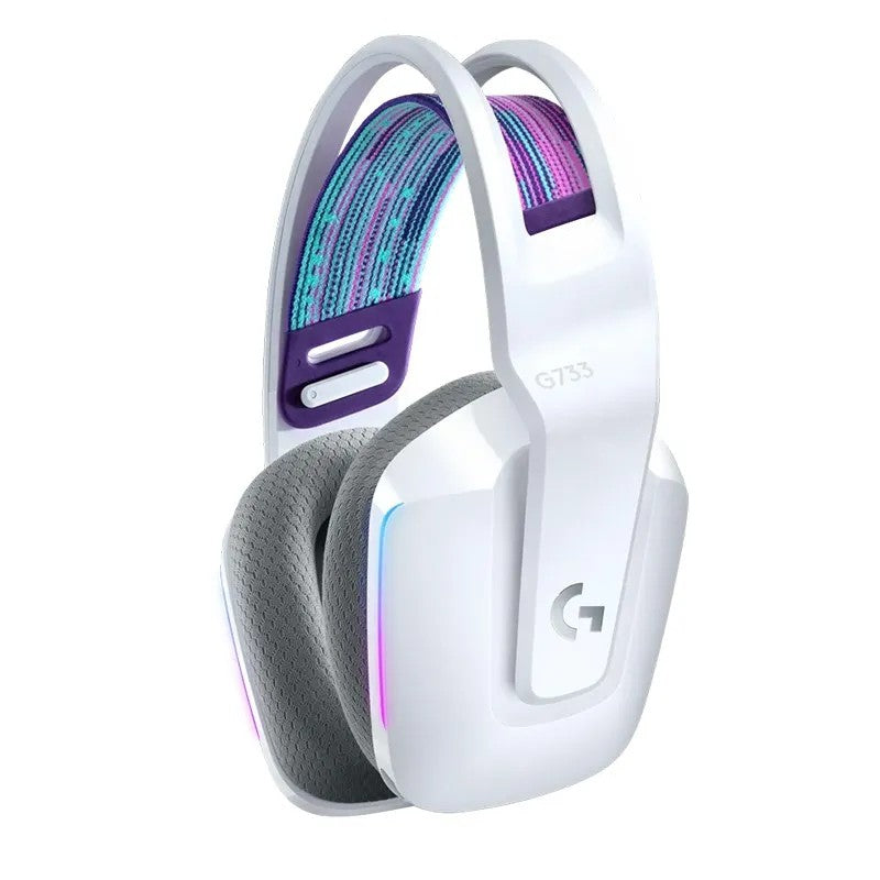 logitech G733 White Wireless RGB Gaming Headset