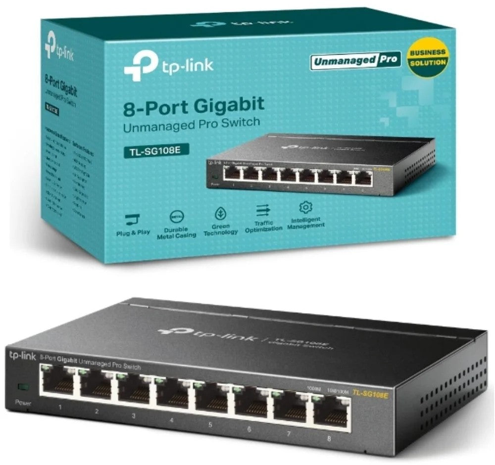 SWITCH TPLINK 8 PORTS 10/100