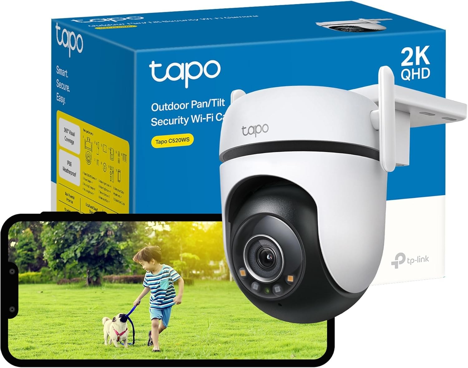 TAPO C520WS-CAMERA TPLINK TAPO C520WS (OUT-DOOR)