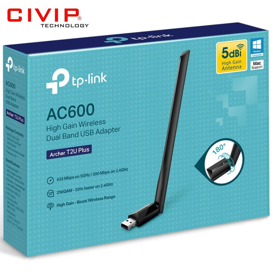 ARCHER TPLINK ARCHER T2U PLUS