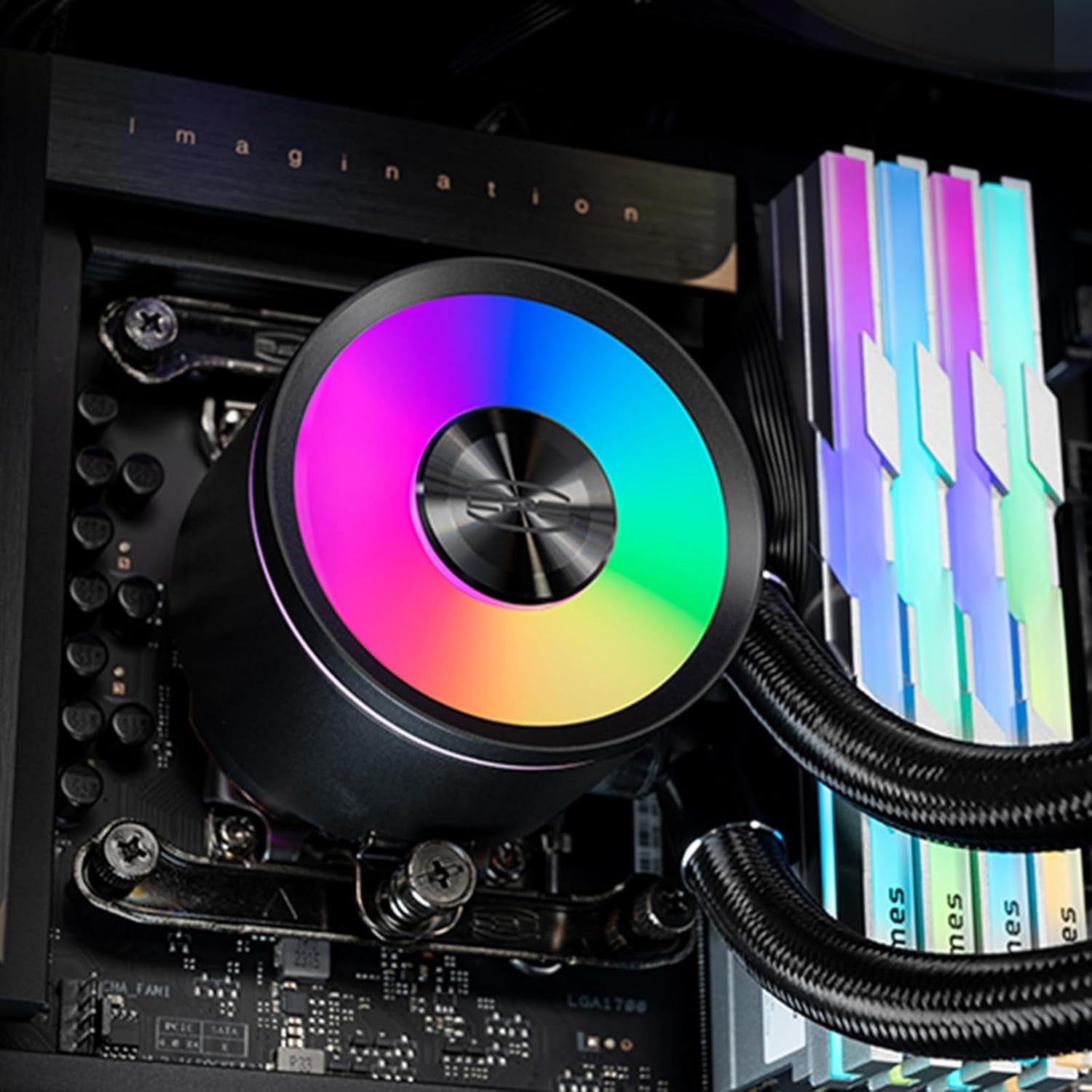CPU WATER COOLER CPS DA360 Pro ARGB BLACK
