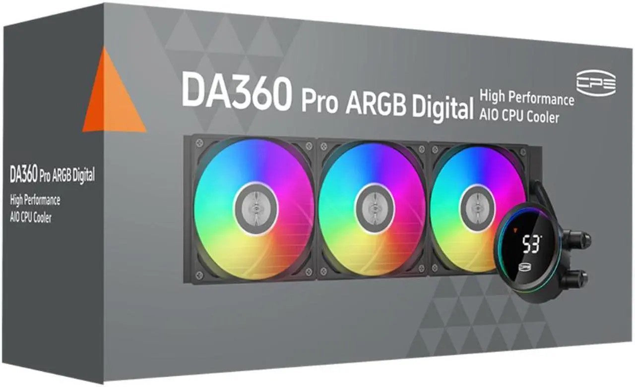 CPU WATER COOLER CPS DA360 Pro ARGB WHITE