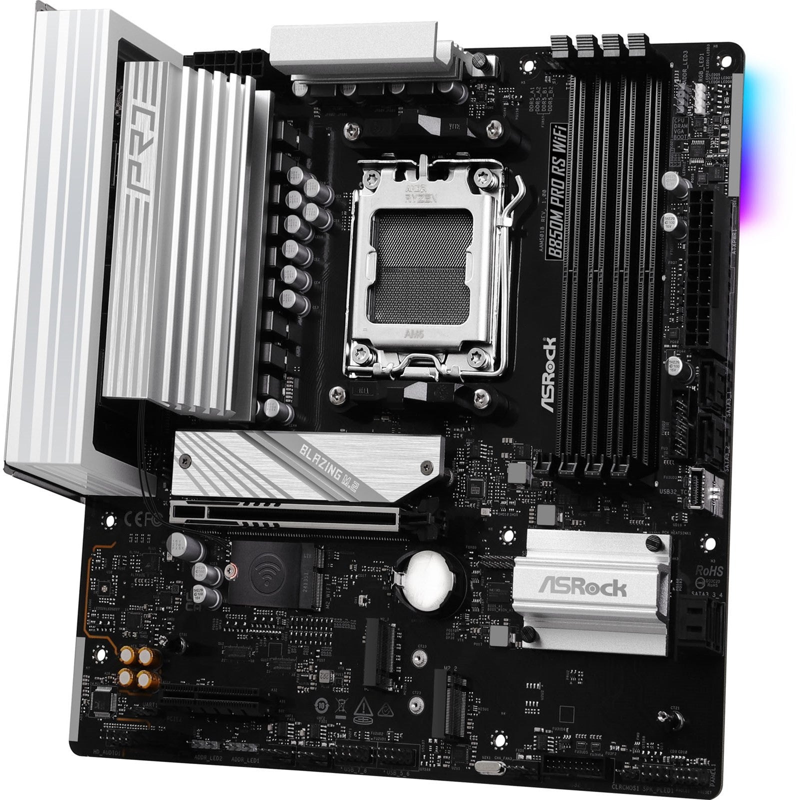 90-MXBR70-A0UAYZ Asrock B850M PRO RS WIFI D5 mATX