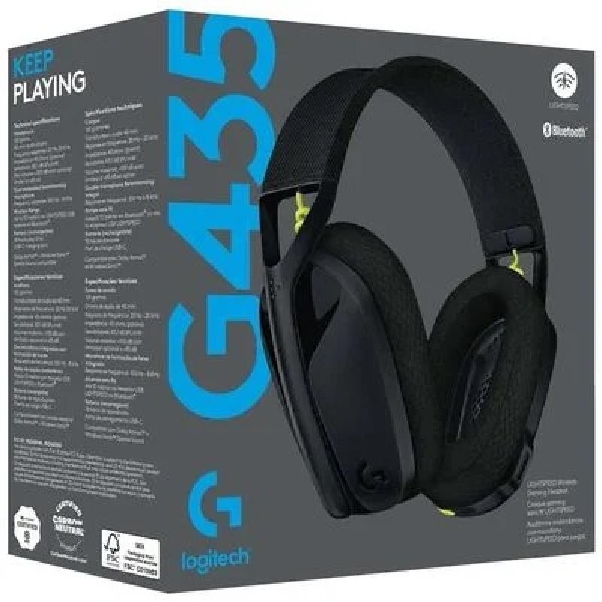 Logitech G435 LIGHTSPEED &amp; Bluetooth Wireless Gaming Headset