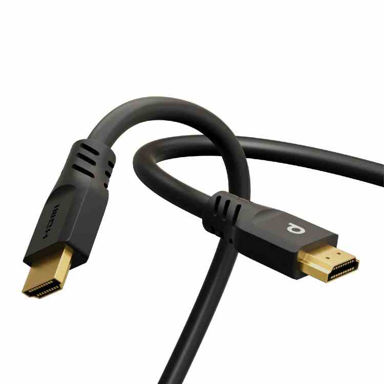 {PB-HD4K2M-BK} Porodo Blue 4K HDMI Ultra HD Cable 60Hz 2m / 6.6ft - Black