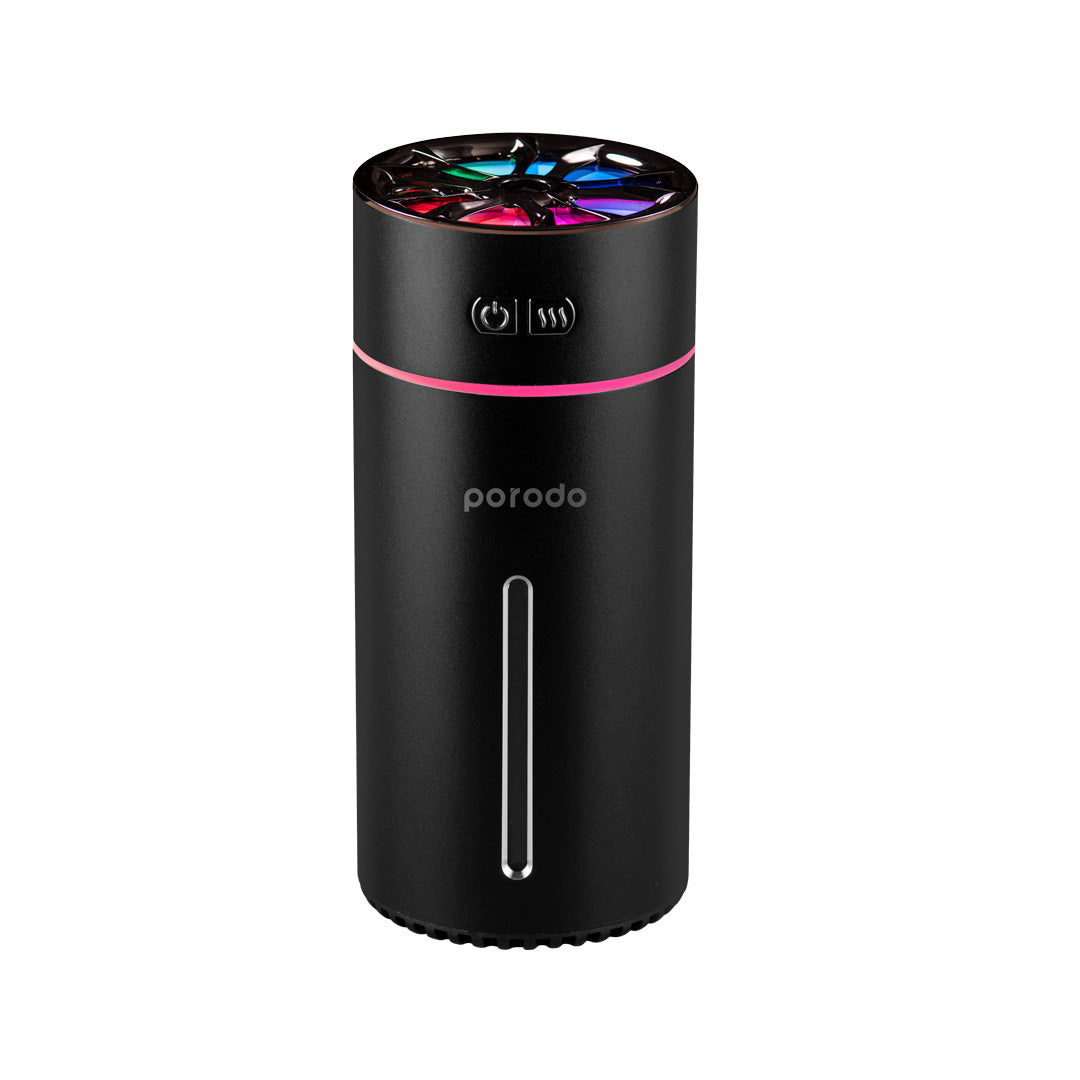 {PD-LFST031-BK} Porodo Lifestyle Scented Car Cool Mini Humidifier - Black
