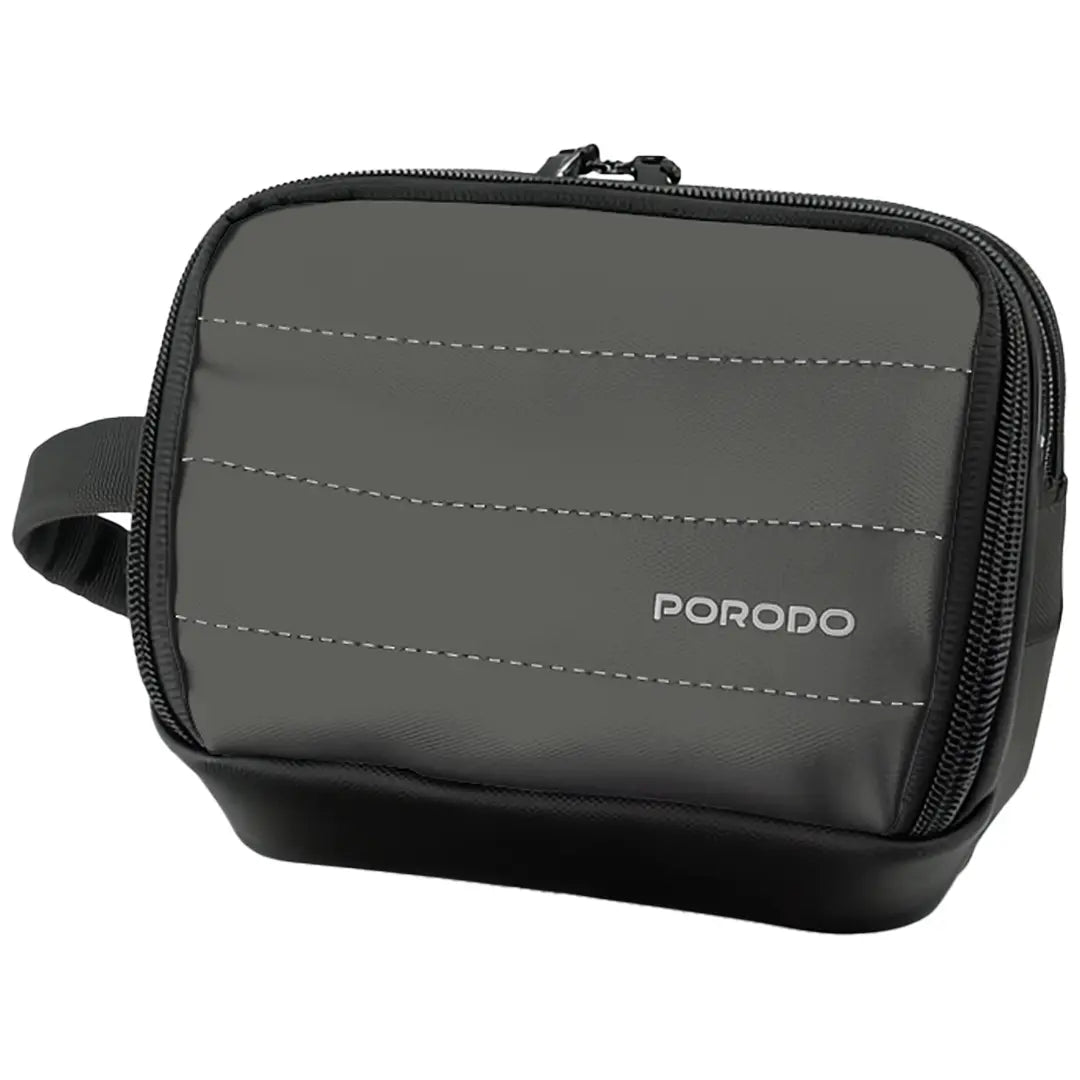 {PDNTOPGY} Porodo Nomad Tech Organizer Pouch - Grey