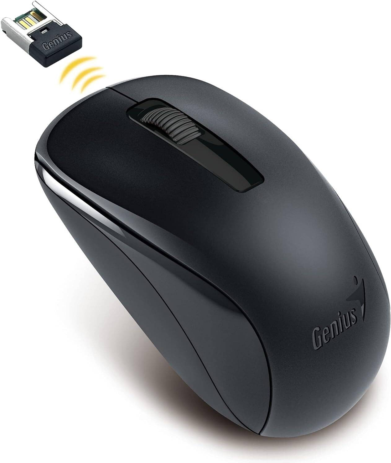MOUSE : NX-7005, BLUE EYE /UNIFIED RECEIVER 1200 DPI USB BLACK G5 HANGER