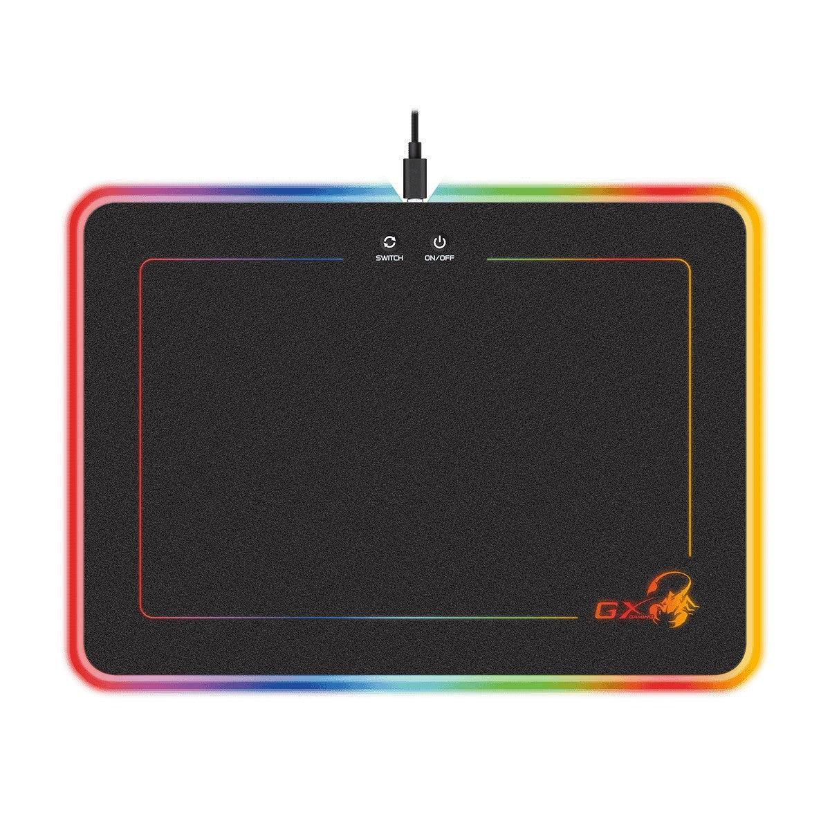 GX MOUSE PAD : GX-PAD 600H RGB,BLK,USB RGB,BLK,USB