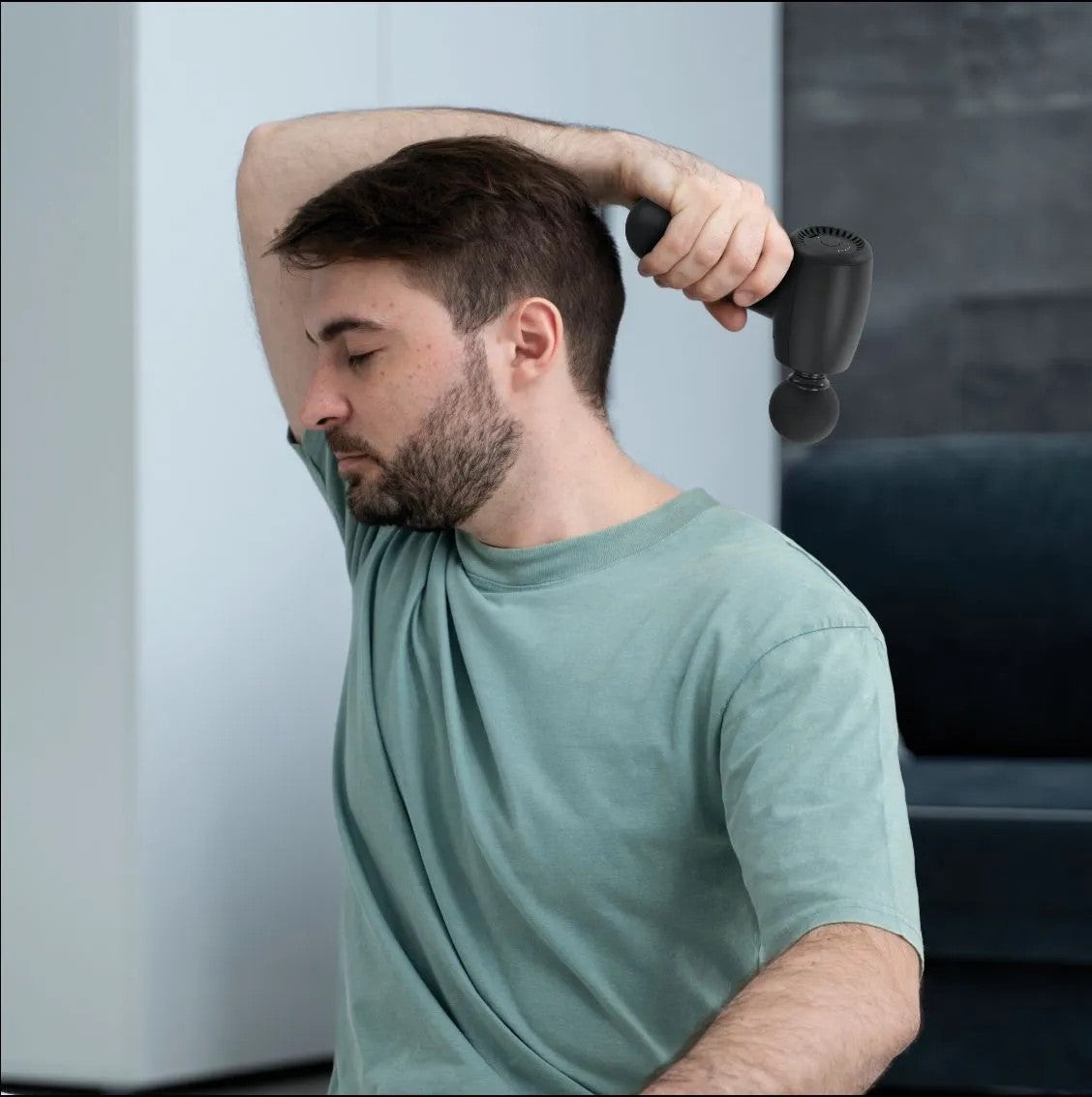 {GN7IN1MGUNBK} Green Lion Prime Massage Gun - Black