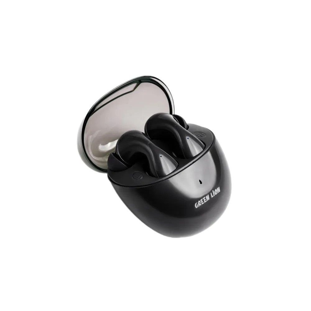 {GNATHNSTWSBK} Green Lion Athens Premium Sound Wireless Earbuds - Black
