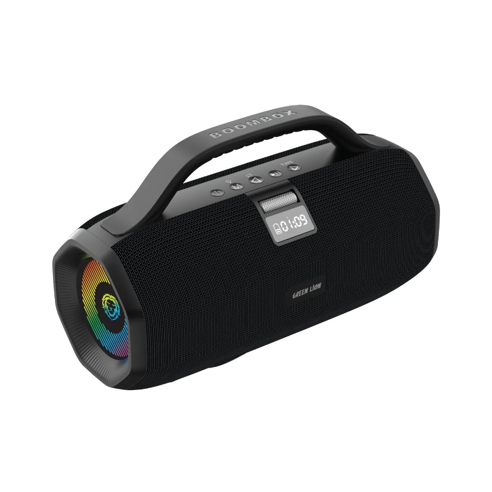 {GNBOOMBTSBK} Green Lion BoomBeats Wireless Speaker - Black