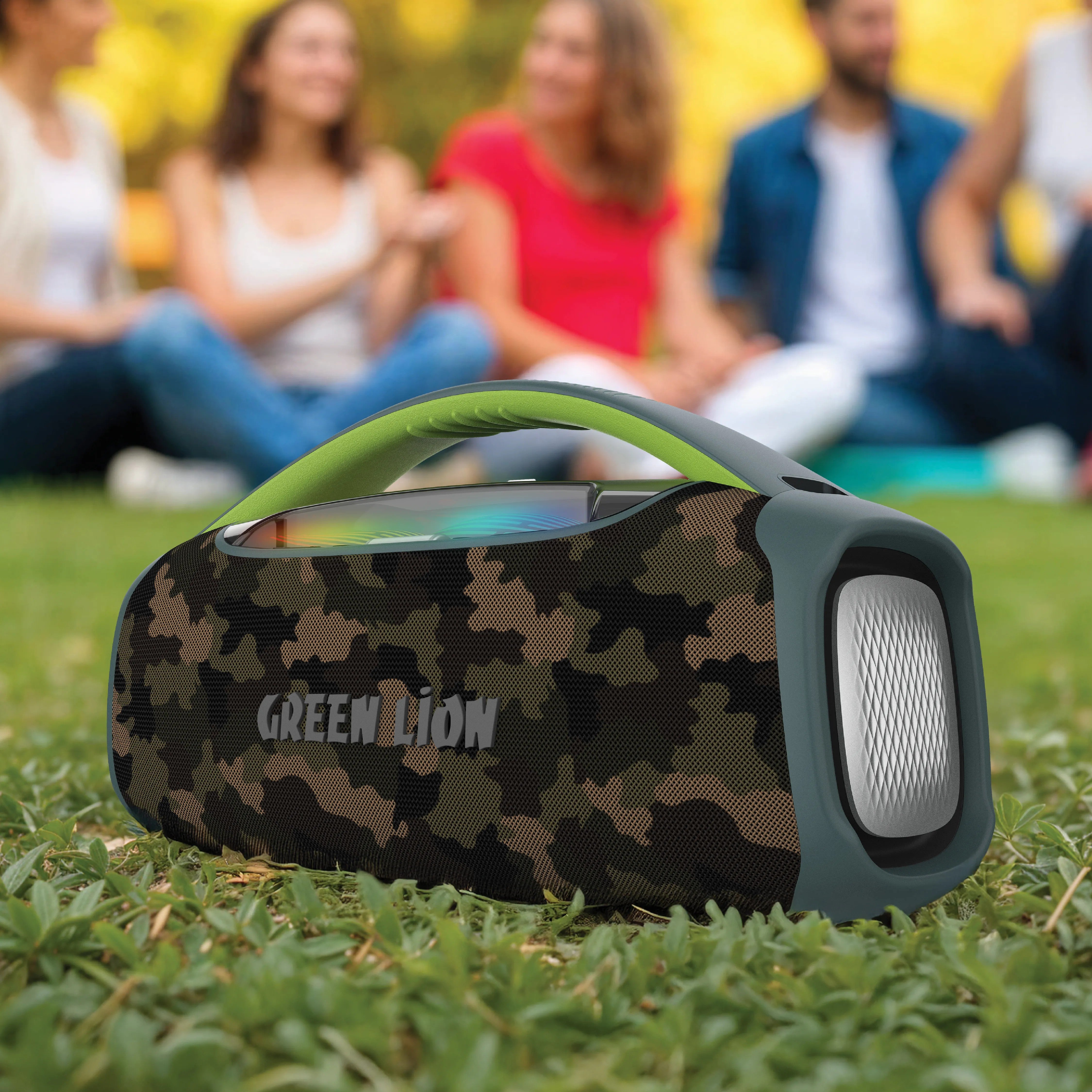 {GNBP120WSGN} Green Lion Beam pro Speaker with Microphone 120W - Green