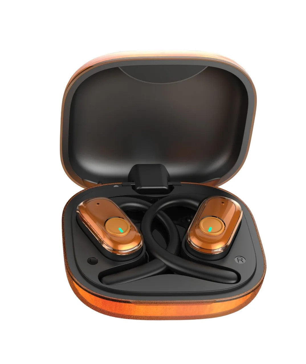 {GNCA85HEADOG} Green Lion CATANIA Open Ear Headphones - Orange