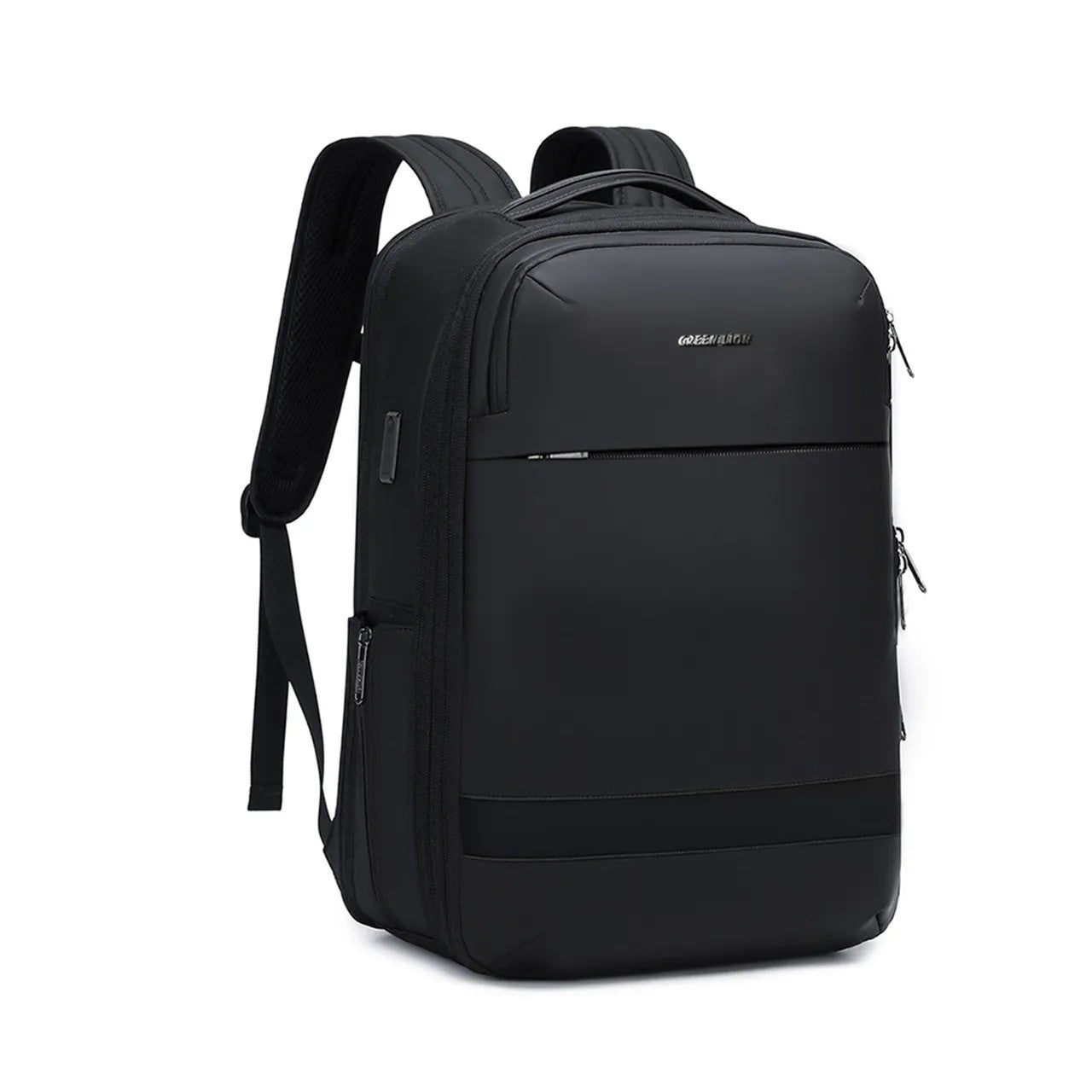 {GNCHEBAGBK} Green Lion Chelsea Travel Backpack - Black