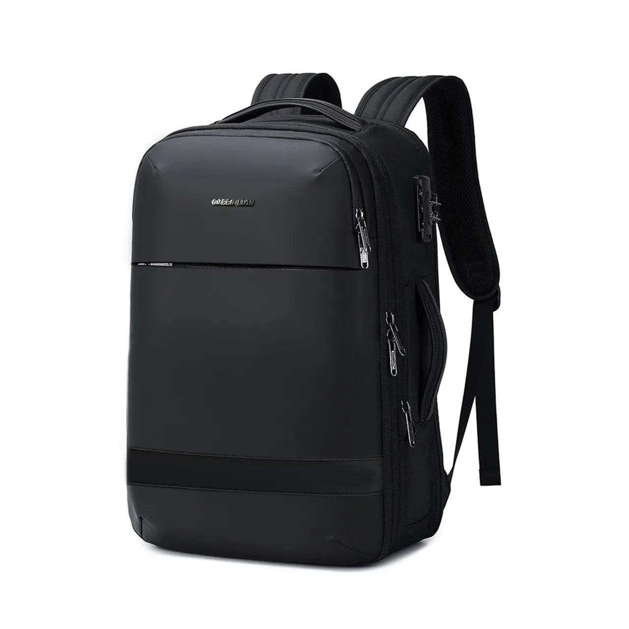 {GNCHEBAGBK} Green Lion Chelsea Travel Backpack - Black