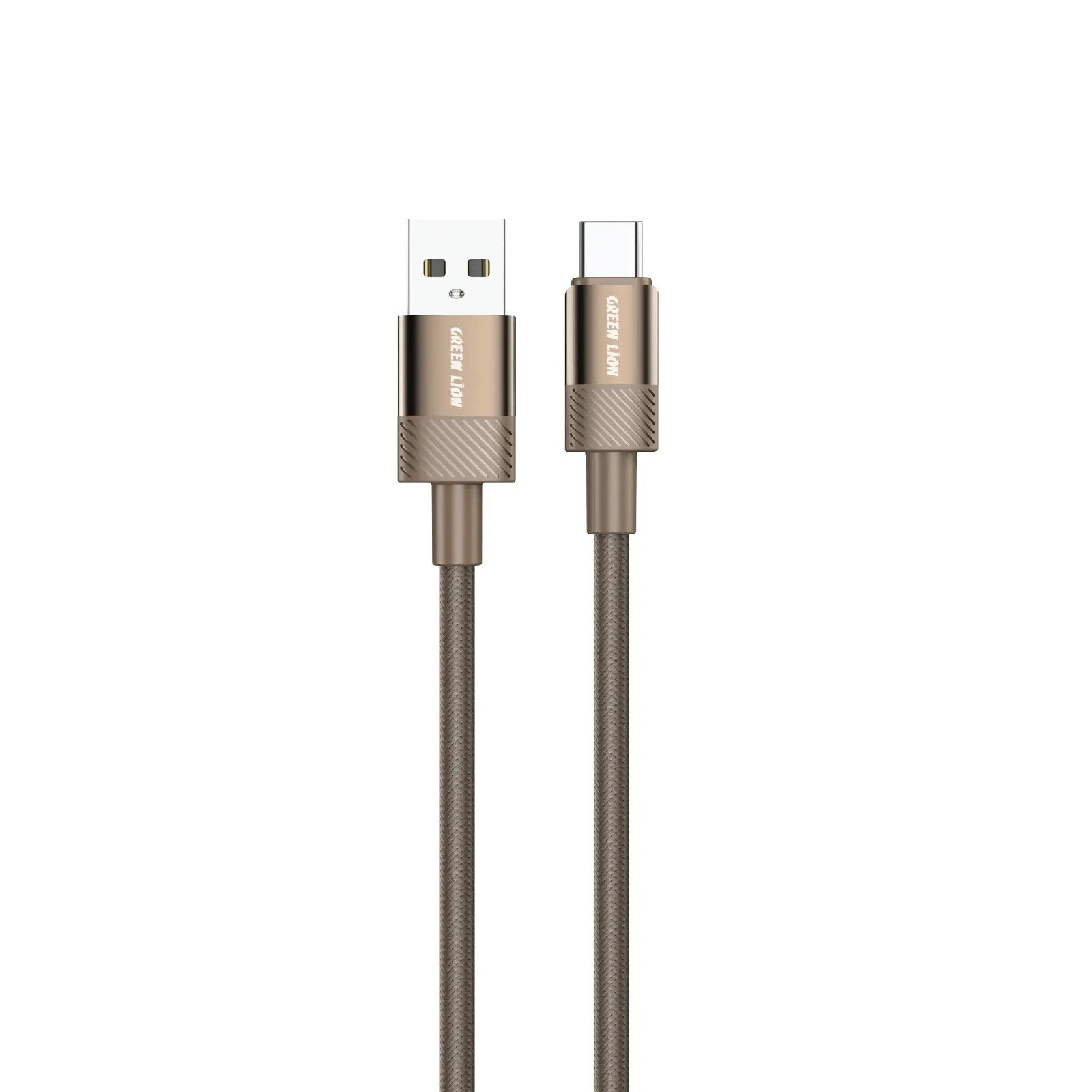 {GNDESUS2UCTI} Green Lion Desert Spark Cable USB-A to USB-C 1M 15WDesert Titanium