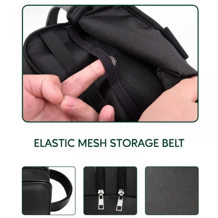 {GNEPCHBK} Green Elegant Pouch - Black