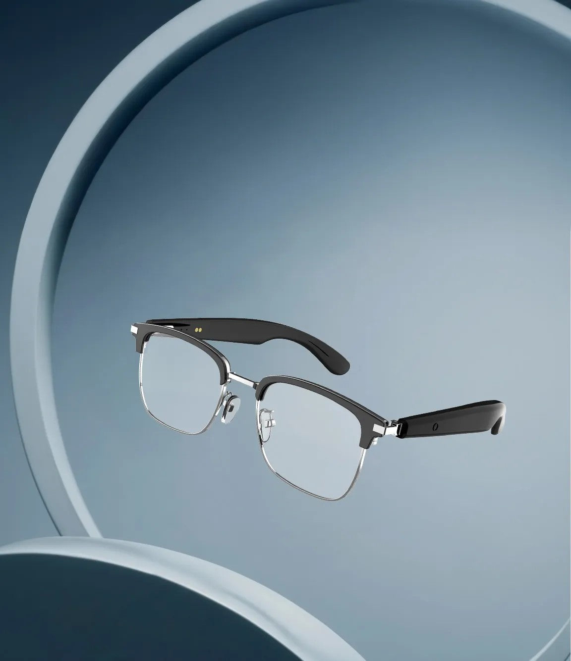 {GNGALSGLSBK} Green Lion Galway Smart Glasses - Black