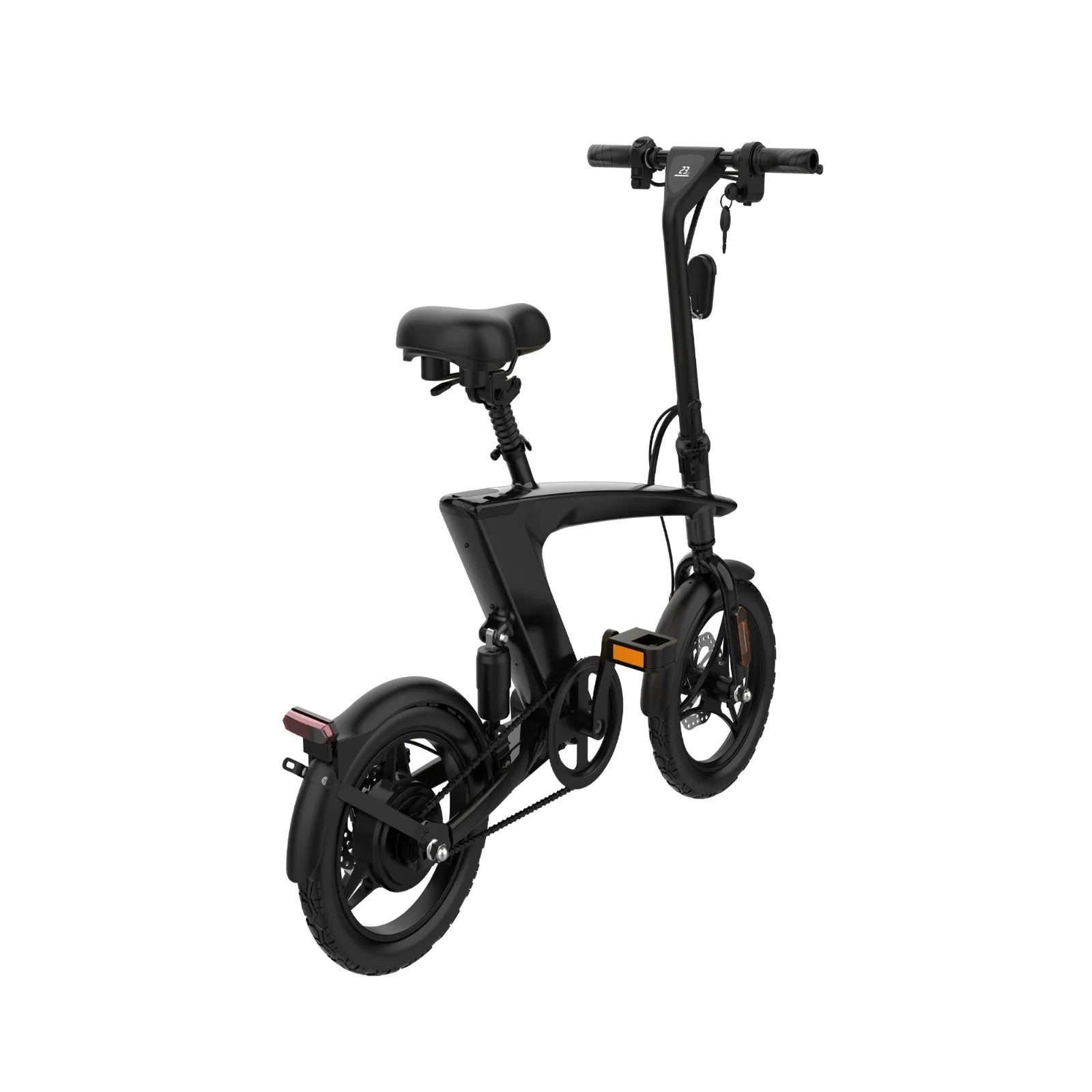 {GNGBK200EBBK} Green Lion GBK-200 Electric Bike 3 Gear Levels 36V Headlight - Black