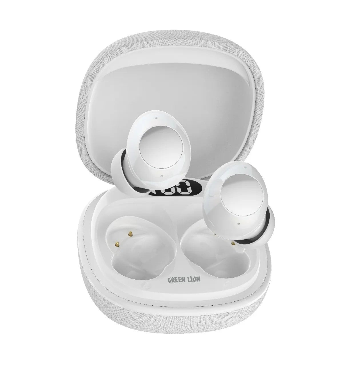 {GNMALBTWSWH} Green Lion Malbun True Wireless Earbuds - White