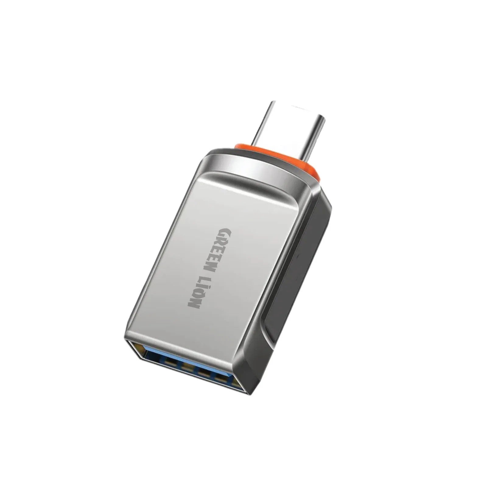 {GNOTGACTAGY} Green Lion OTG ADAPTER USB-A TO USB-C - GRAY