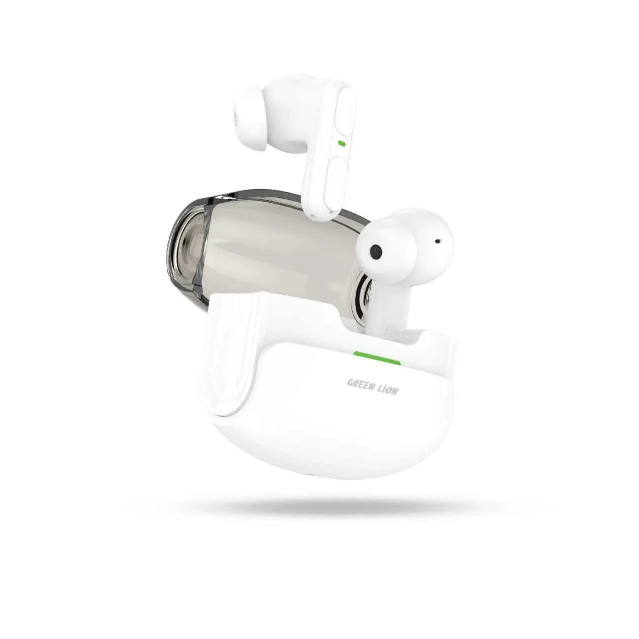 {GNPATRSTWSWH} Green Lion Patras Wireless Earbuds - White
