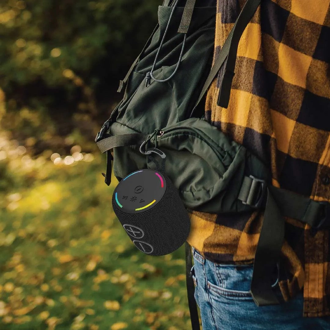 {GNPORWSPKBK} Green Lion Porto Wireless Speaker - Black