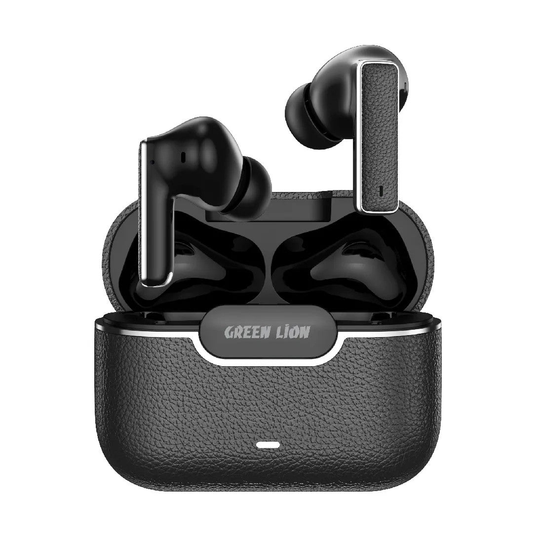 {GNRVPSTWSBK} Green Lion River Plus True Wireless Earbuds - Black