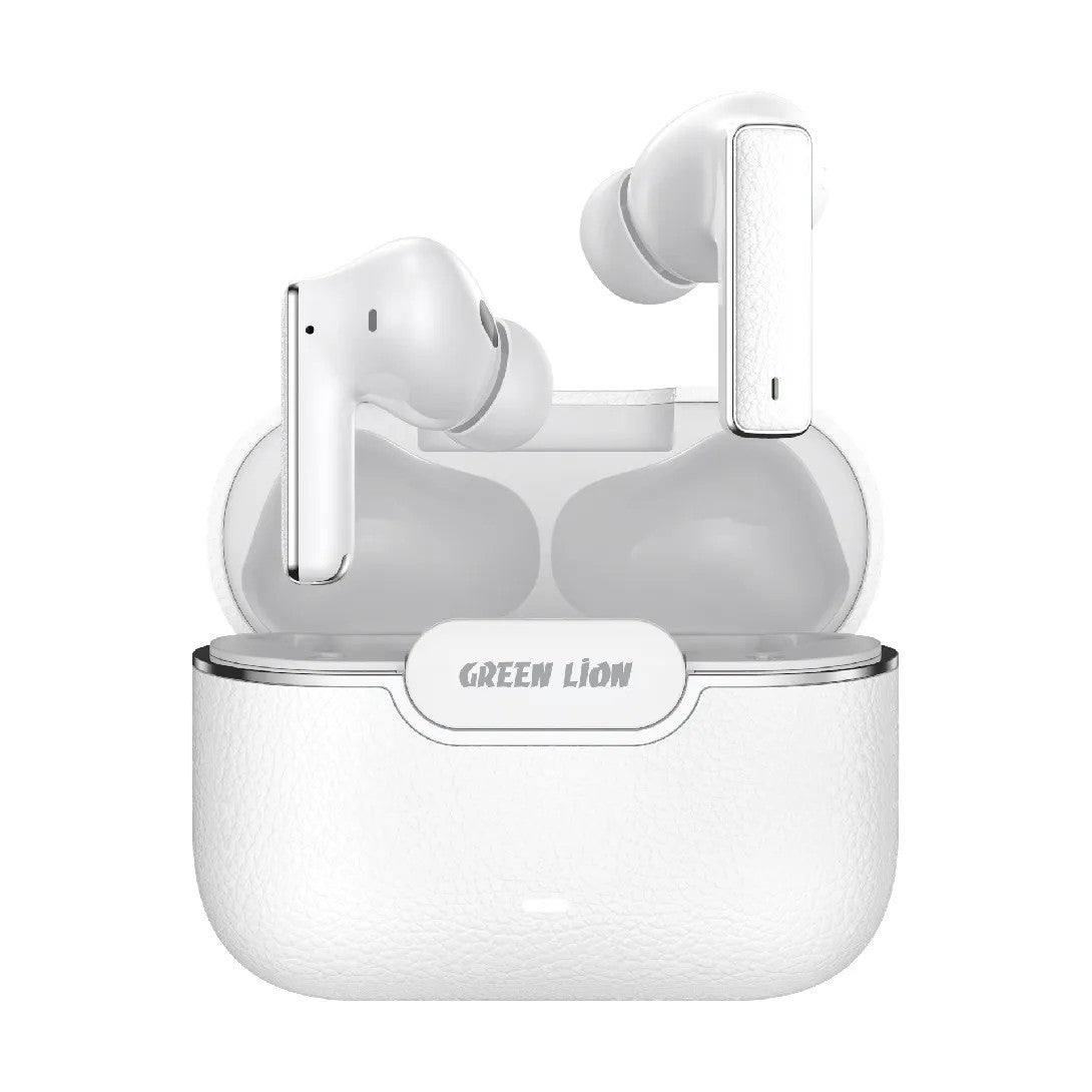 {GNRVPSTWSWH} Green Lion River Plus True Wireless Earbuds - White