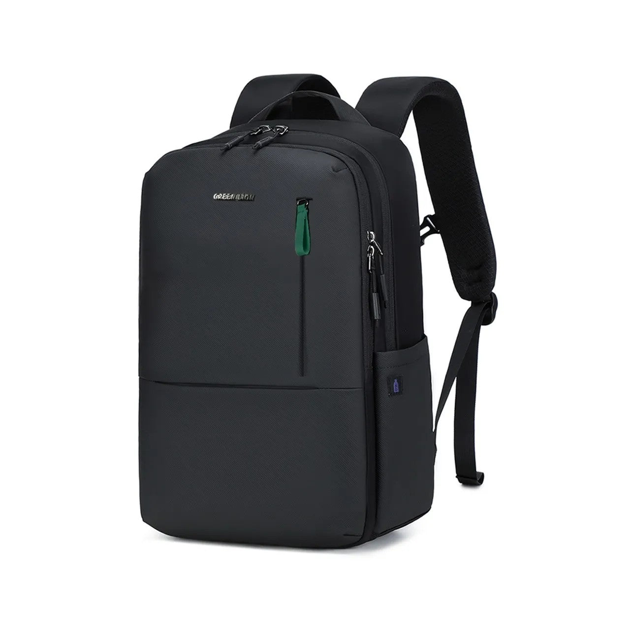 {GNSMBABAGBK} Green Lion Smithfield Laptop Backpack - Black