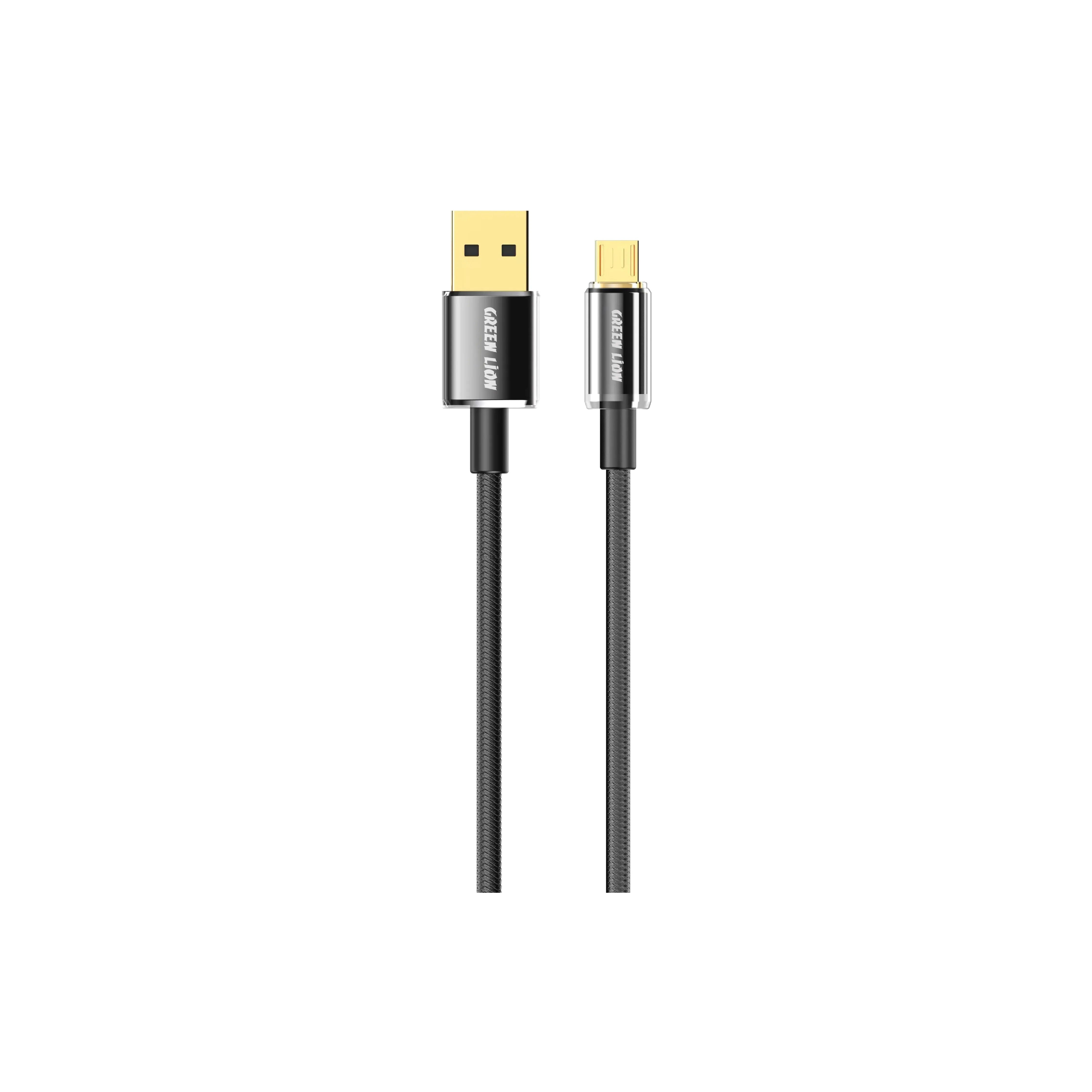 {GNTPTGHATMBK} Green Lion USB-A to Micro USB Touch Cable 1M 3A - Black