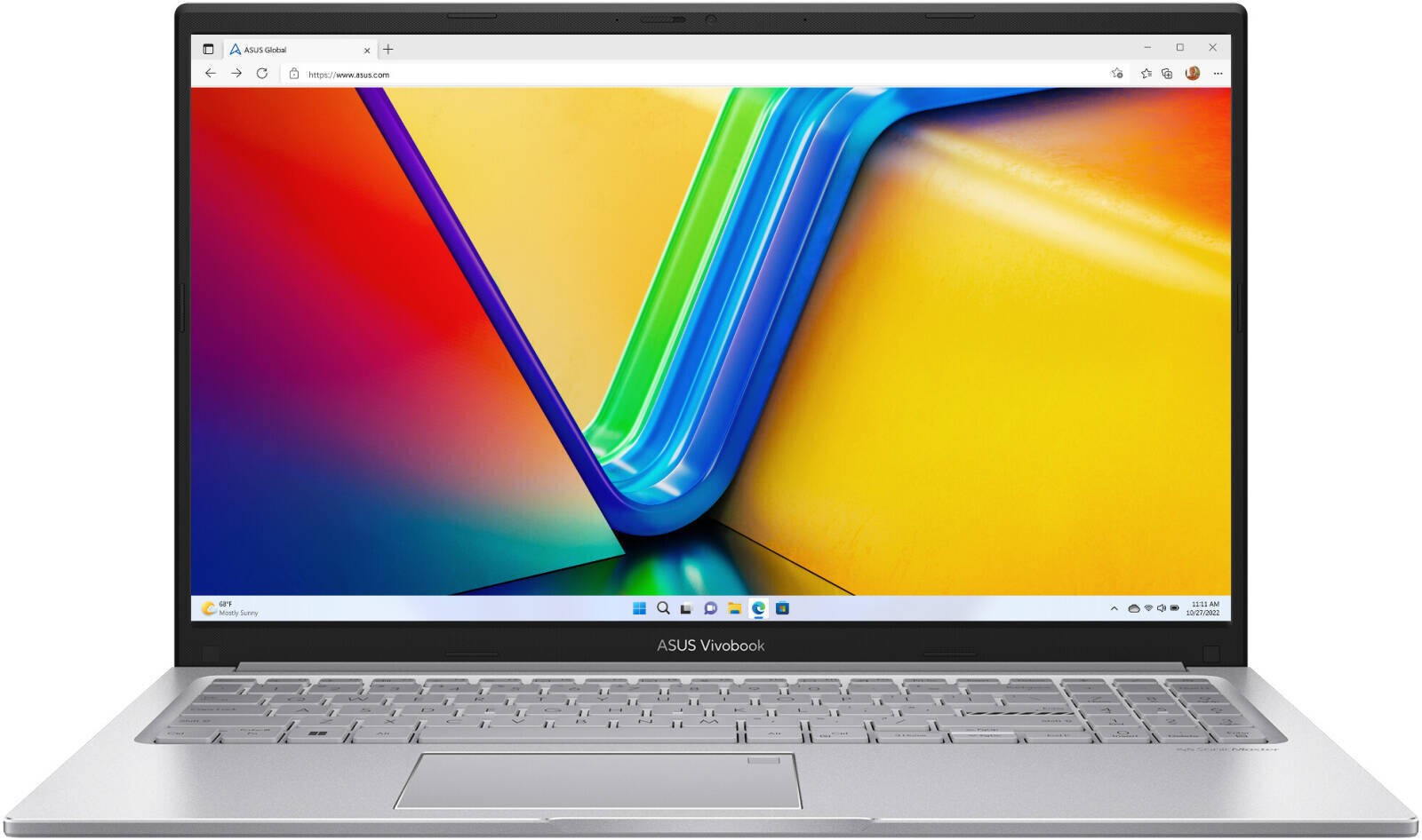 ASUS VIVOBOOK A1504VA-NJ1976 I5-1334U 8GB 512G PCIEG3 SHARED DOS 15.6 FHD SILVER ENGLISH KB WITH FIN
