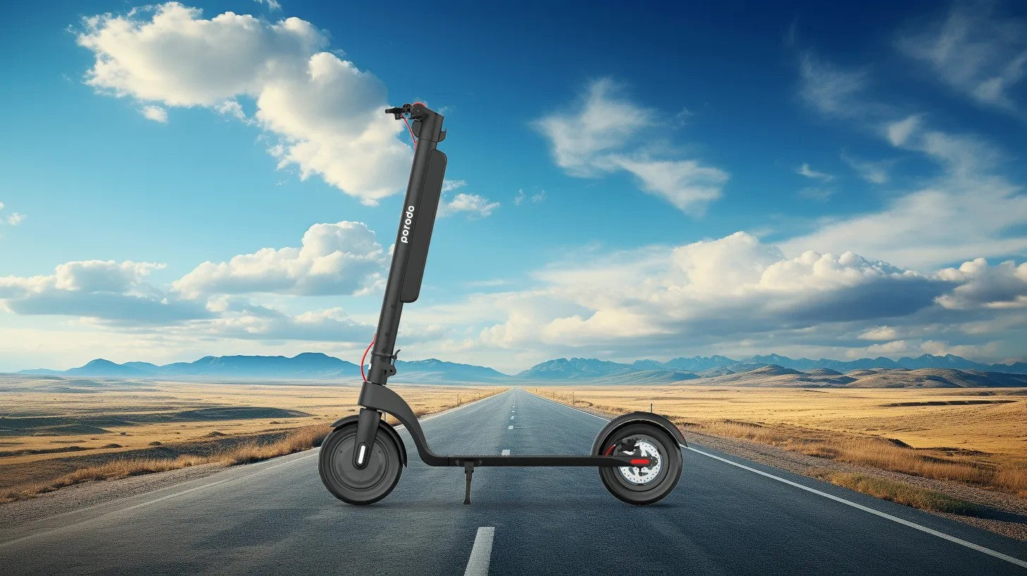 {PD-LFST009-BK} Porodo 350W Electric Scooter 36V/10AH 35KM- Black
